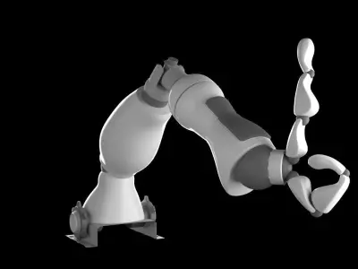 3D Robotic Arm 3D model