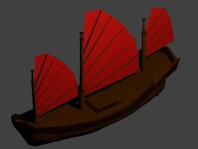 Simple Ship  3D model