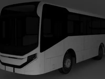 City bus Caio Apache Vip V OF-1519 Low-poly 3D model