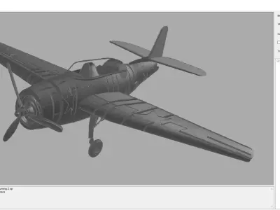 Aircraft 45 3D model