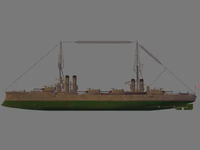RN Dante Alighieri 3D model