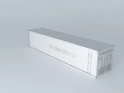 NP container Free 3D model