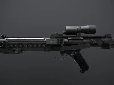 Star Wars E-11 Blaster 3D model
