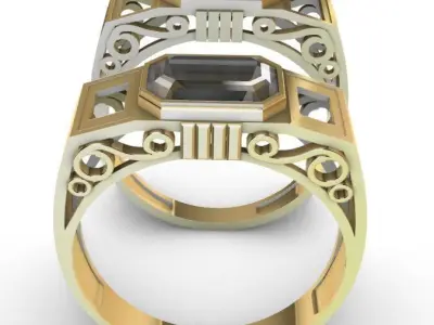 graduation ring anel de formatura 3D print model