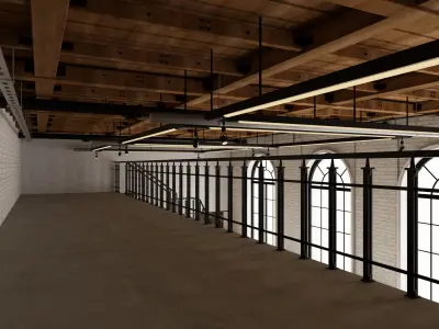 Loft Office 17 3D model