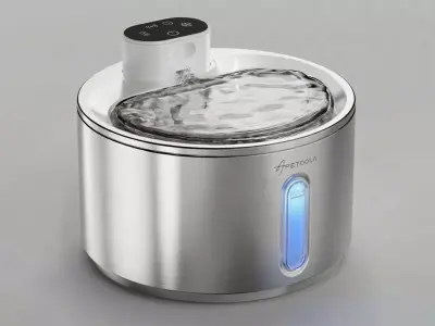 Automatic Pet Water Fountain 3D model