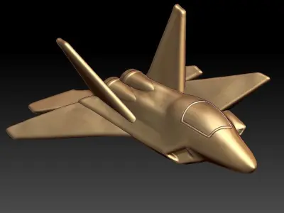 Fighter Jet Model 3D print model purchase