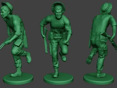 Modern Jungle Soldiers MJS1 Pack 2