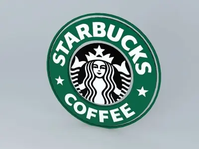 Starbucks Logo 3D model
