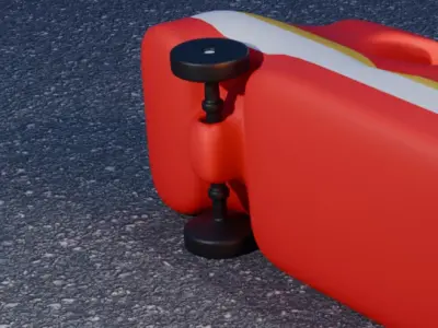 Fire truck 3D print model