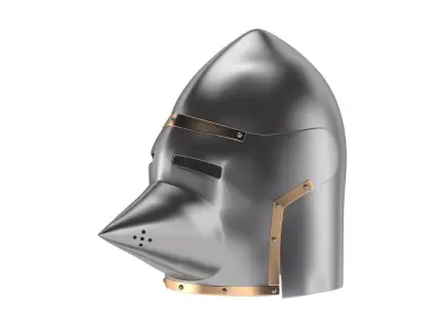Medieval Helmet 02 3D model