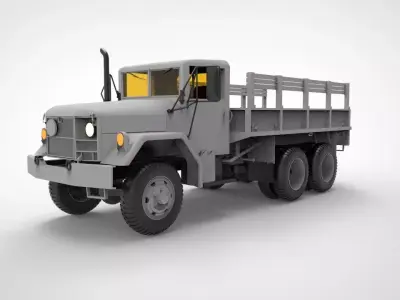M35 half ton Cargo 3D model