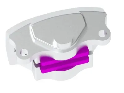 MOTORCYCLE BRAKE CALIPERS 4PIS AND 2 PIS 3D model
