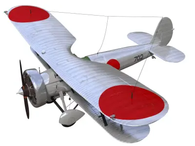 Bristol Bulldog Mk-II 3D model 3