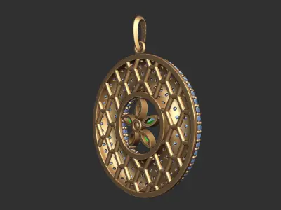 hemishere pendant Free 3D model
