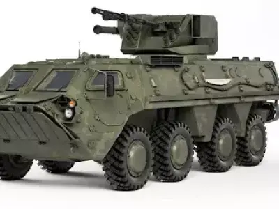 BTR 4E Bucephalus Free 3D print model
