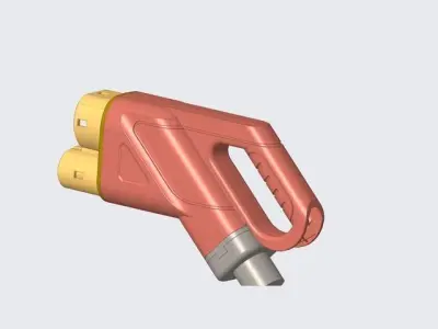 EV Charging plug - CCS2 3D print model