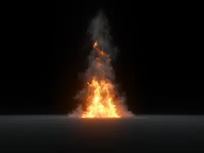 30 Fire Animation 3D Models  3D Model Pack