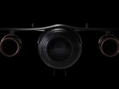 Sci-fi Camera Drone Free 3D model