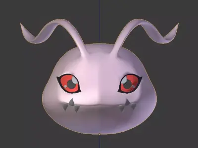 Digimon - Koromon Low-poly 3D model