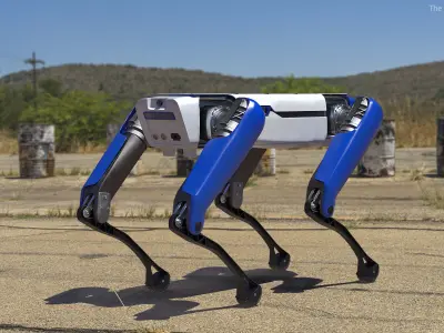 Dog Robot Generic 3D model