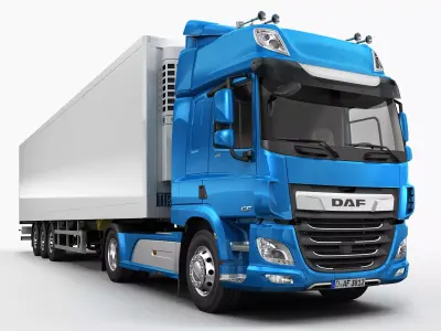 DAF CF Collection 2017 3D model