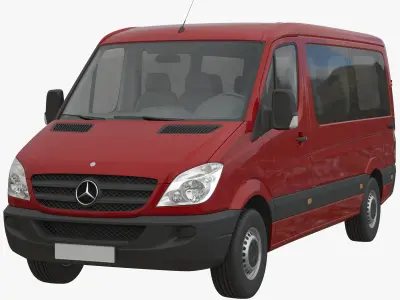 Mercedes-Benz Sprinter Passenger L2H1 3D model