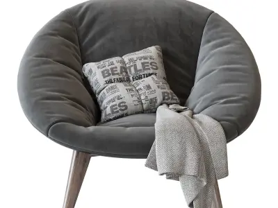 Armchair Vincent Sheppard 3D model
