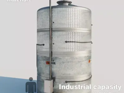 Industrial capacity N2  3D model