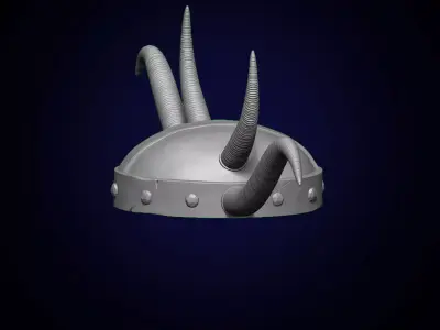 Thor Bonecrusher Helmet 3D print model