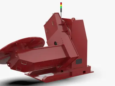 L Type Welding Positioner 3D model