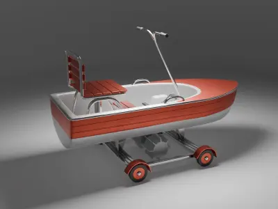 Pedal Boat 3D model