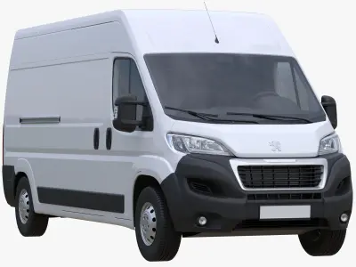 Peugeot Boxer L3H2 Van 3D model