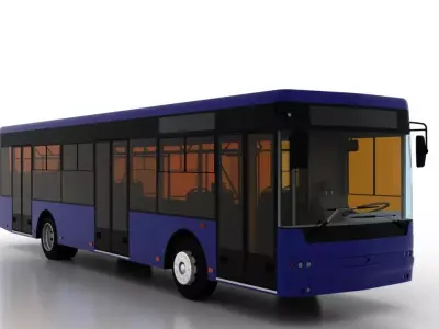 Bus Bogdan A70111 3D model