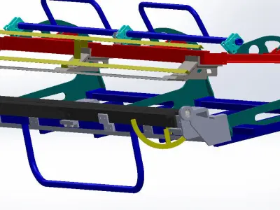 METAL SHEET MANUAL FOLDING BRAKE Free 3D model