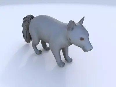 Zorilla 3D model