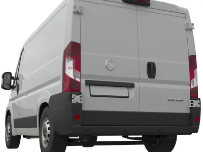2024 Opel Movano  L1H1 Detailed interior 3D model