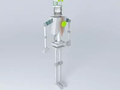Toontown Skelecog Free 3D model