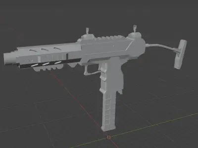 SMG-12 3D model