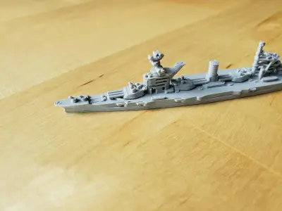 Soviet Gangut Class Battleship 3D print model