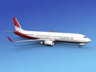 Boeing 737-900ER Charter Air 3D model