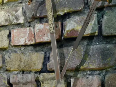 Twin Swords 3D model