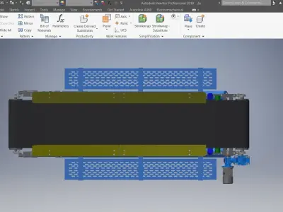 Conveyor belt 3d model 3D model purchase