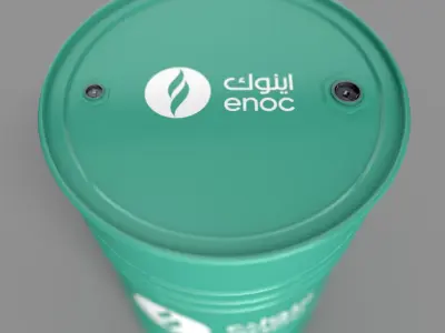 Realistic Enoc Barrel 3D Model Low-poly 3D model