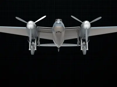 de Havilland DH 98 Mosquito 1 3D model