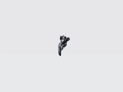 SIFI GUN  detailed 3D model 3D model
