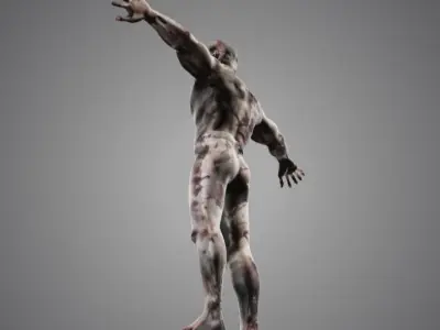 ZOMBIE 3D model 3D model