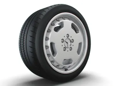 Mercedes Benz AMG Aero II Wheel 3D model