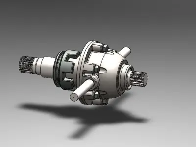 Differential Gearbox 3D model