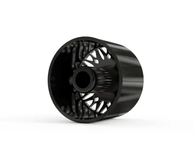 FRONT KG1 KD014-B-1 DUALLY WHEEL 3D MODEL 3D model